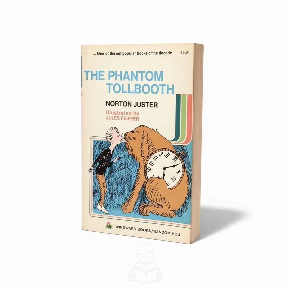 VTG CLASSIC NOVEL The Phantom Tollbooth Book by Norton Juster kids books class